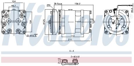 Автозапчасть NISSENS 891000