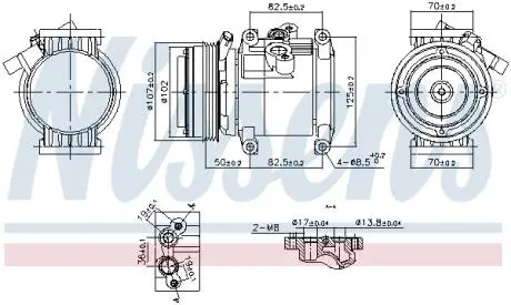 Автозапчасть NISSENS 891011