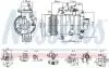 Компресор кондиціонера HONDA ACCORD VIII 2.4 07.08- NISSENS 891044 (фото 1)