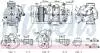 Компресор кондиціонера TOYOTA AURIS, AVENSIS, COROLLA, MATRIX, VERSO 1.33-2.0 11.06-10.18 NISSENS 891069 (фото 1)