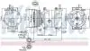 Компрессор кондиционера First Fit NISSENS 89492 (фото 7)