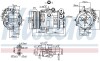 Компресор кондиціонера NISSENS 89503 (фото 7)