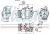 Компрессор кондиционера NISSENS 89520 (фото 5)