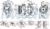 Компресор кондиціонера YARIS 05- 1,8.. NISSENS 89528 (фото 5)