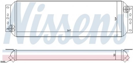 Радіатор мастила NISSENS 90730