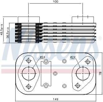 Автозапчасть NISSENS 90754