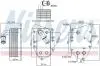 Радіатор масляний NISSENS 90805 (фото 7)