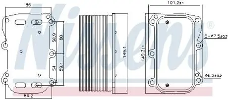 Автозапчасть NISSENS 90876