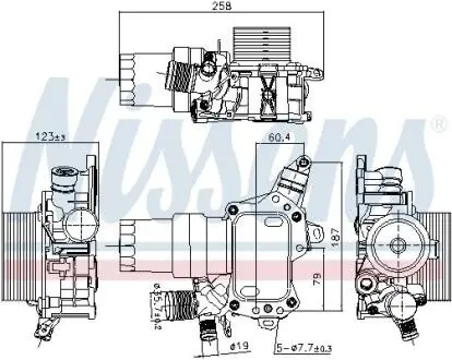 Автозапчасть NISSENS 91194