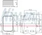 Радіатор масляний NISSENS 91234 (фото 1)