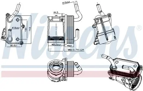 Автозапчасть NISSENS 91317