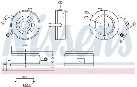 Автозапчасть NISSENS 91470