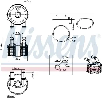 Автозапчасть NISSENS 91507