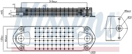 Автозапчасть NISSENS 91572