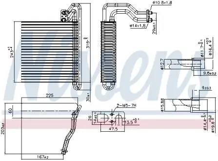 Автозапчасть NISSENS 92333