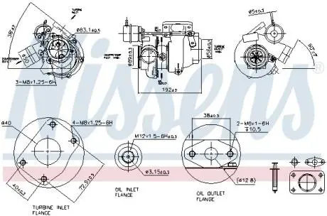 Автозапчасть NISSENS 93040