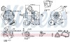 Турбіна OPEL 2.0 DTI X20DTH/Y20DTH NISSENS 93080 (фото 6)