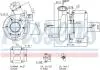 Турбокомпресор (із монтажним набором) MAN TGA, TGS I D2066LF03-D2066LF39 09.01- NISSENS 93302 (фото 6)