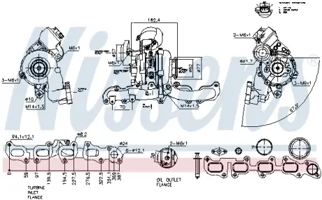 Автозапчасть NISSENS 93547