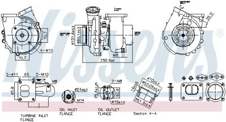 Автозапчасть NISSENS 93697