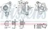 Турбокомпресор (із монтажним набором) RVI, VOLVO FH, FM, FMX, KERAX, MAGNUM D13, D9A, D9B, DXI13 RVI MIDLUM, PREMIUM 2, VOLVO FE, FL II, FL III D7E240-DXi7 10.05- NISSENS 93759 (фото 1)