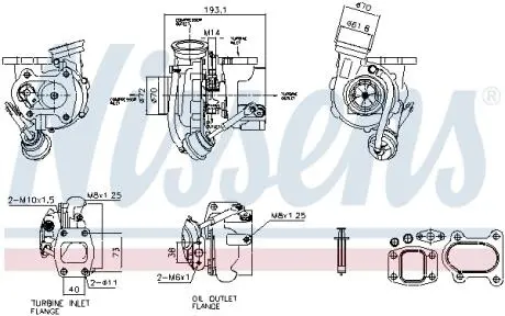 Автозапчасть NISSENS 93772