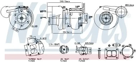 Автозапчасть NISSENS 93791