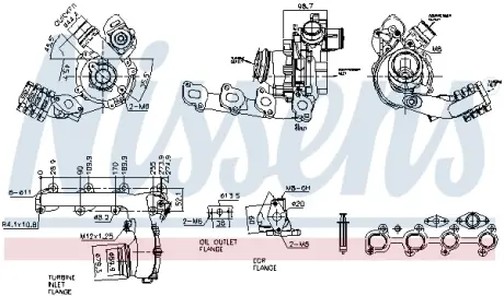 Турбокомпресор First Fit NISSENS 93816