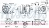 Турбокомпресор (із монтажним набором) MERCEDES ACTROS, ACTROS MP2 / MP3 OM541.920-OM541.999 04.96- NISSENS 93846 (фото 1)