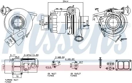 Автозапчасть NISSENS 93915