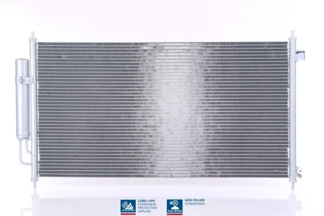 Конденсатор кондиціонера (з осушувачем) HONDA FR-V 1.7 08.04- NISSENS 940467