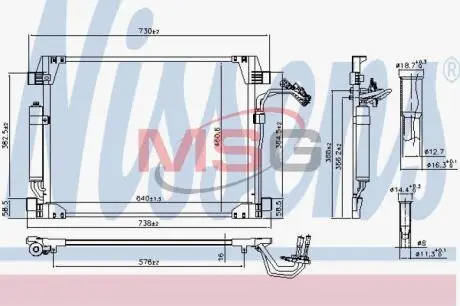 Автозапчасть NISSENS 940622