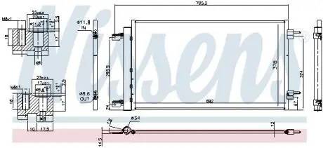 Автозапчасть NISSENS 940735