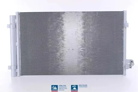 Конденсер кондиціонера (з осушувачем) NISSENS 940750