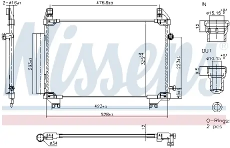 Автозапчасть NISSENS 940943