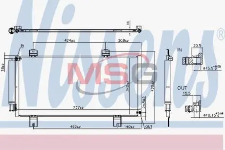 Автозапчасть NISSENS 941039