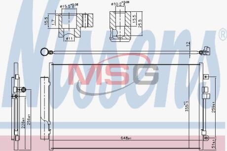Автозапчасть NISSENS 941064