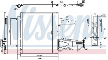 Автозапчасть NISSENS 941136
