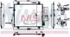 Конденсатор кондиціонера (з осушувачем) TOYOTA HIACE / COMMUTER V, HIACE V 2.5D/2.7/3.0D 06.04- NISSENS 941189 (фото 1)