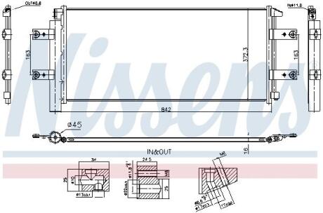 Автозапчасть NISSENS 941254
