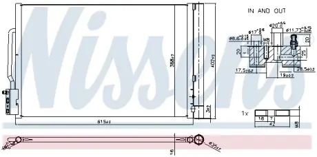 Автозапчасть NISSENS 941341