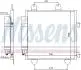 Конденсер кондиционера NISSENS 94891 (фото 7)
