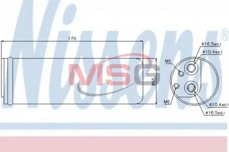 Осушувач NISSENS 95321