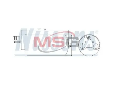 Осушитель, кондиционер NISSENS 95341