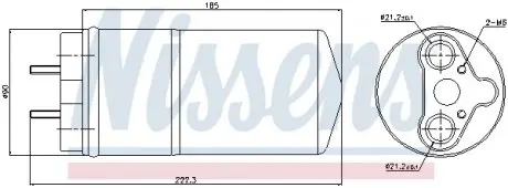Осушитель кондиционера NISSENS 95462