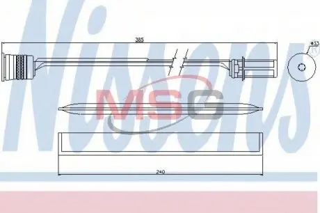 Осушитель NISSENS 95466