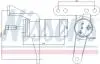Осушувач кондиціонера NISSENS 95471 (фото 7)