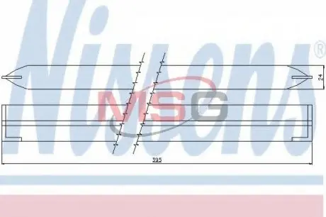 Осушитель кондиционера NISSENS 95500