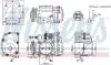 Дросельний вузол VW GOLF 98- NISSENS 955063 (фото 7)