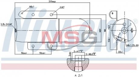 Осушитель, кондиционер NISSENS 95507